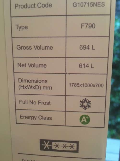 Fridges & Freezers Defy Fridge Freezer Combo was sold for R4,700.00